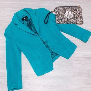 H&M Teal Blazer Size 4 / XS